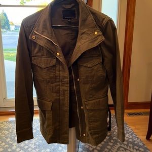 Banana republic jacket. Like new. Khaki green color.